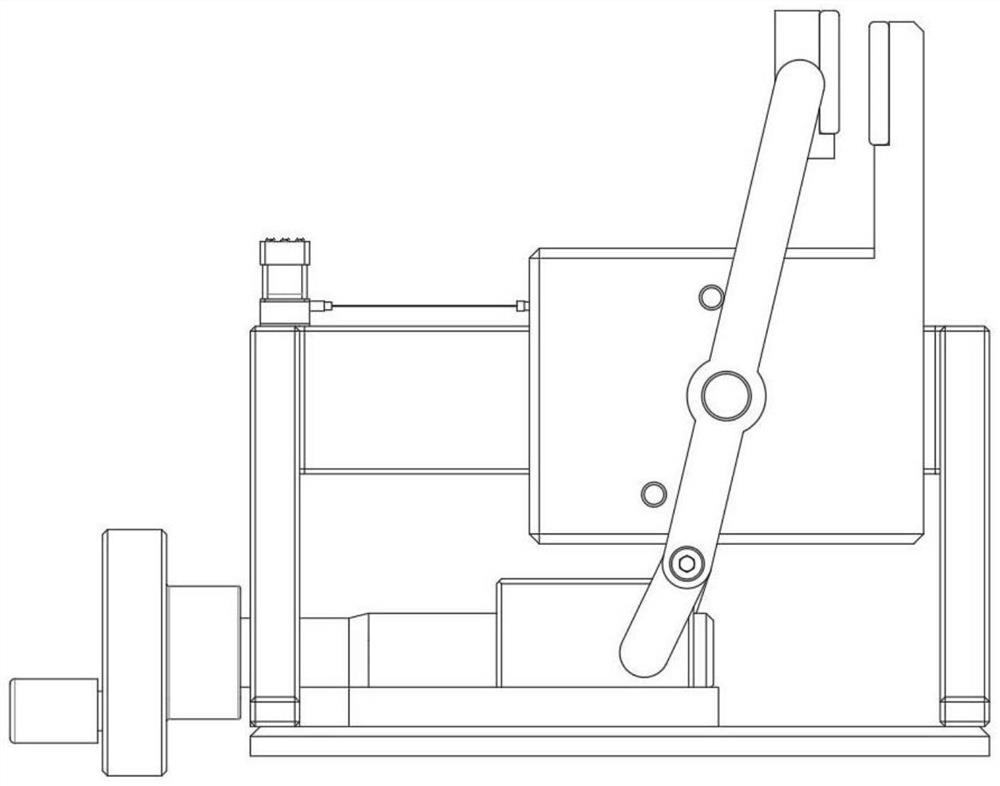 Under-driven tension-controllable net stretching clamp and use method thereof