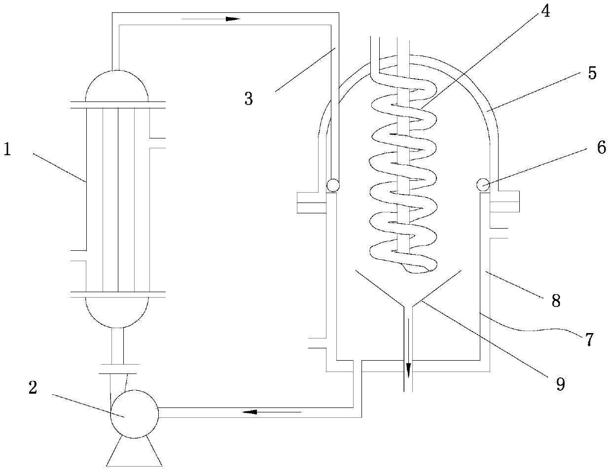 Sub-boiling distillation method for high-purity hydrochloric acid