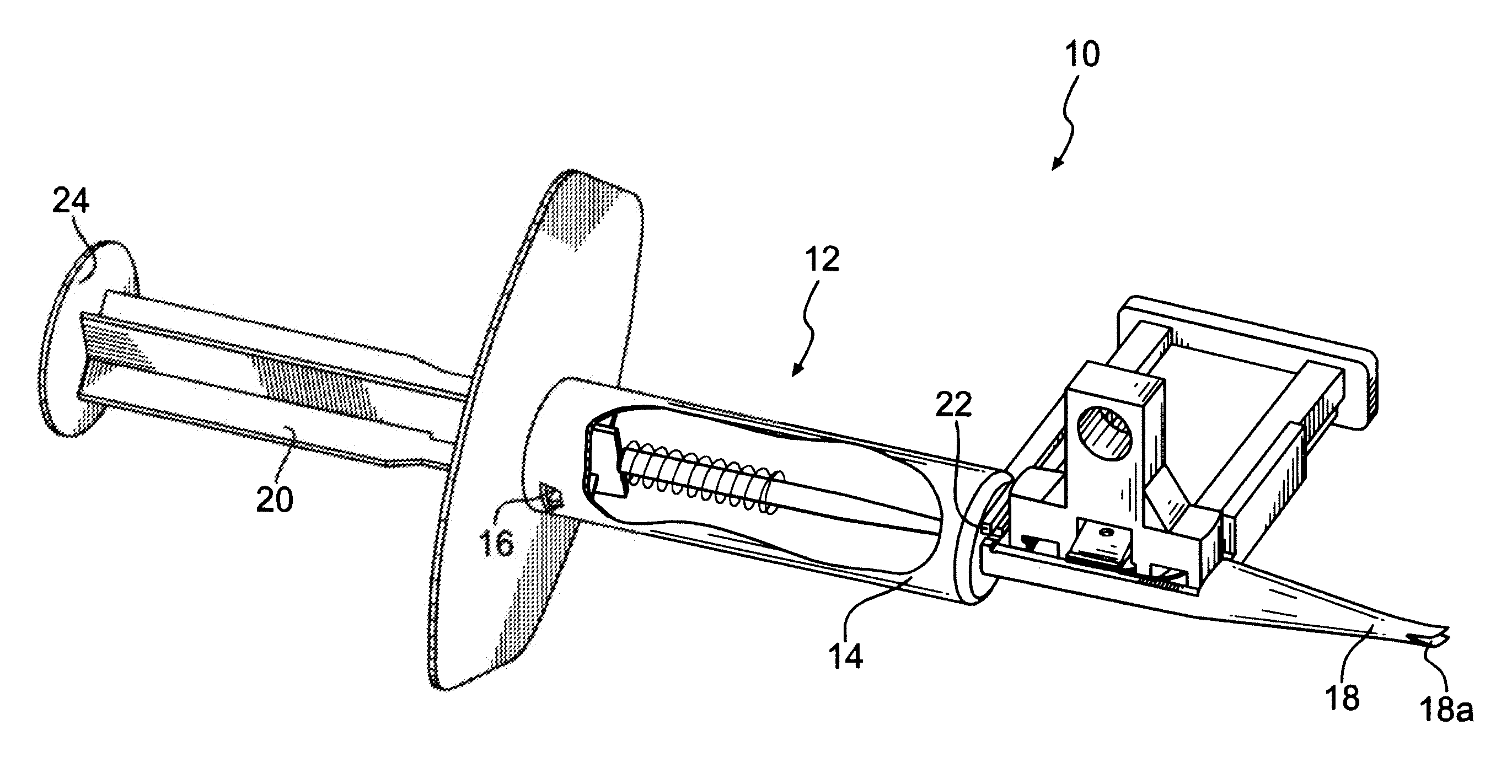 Preloaded IOL injector