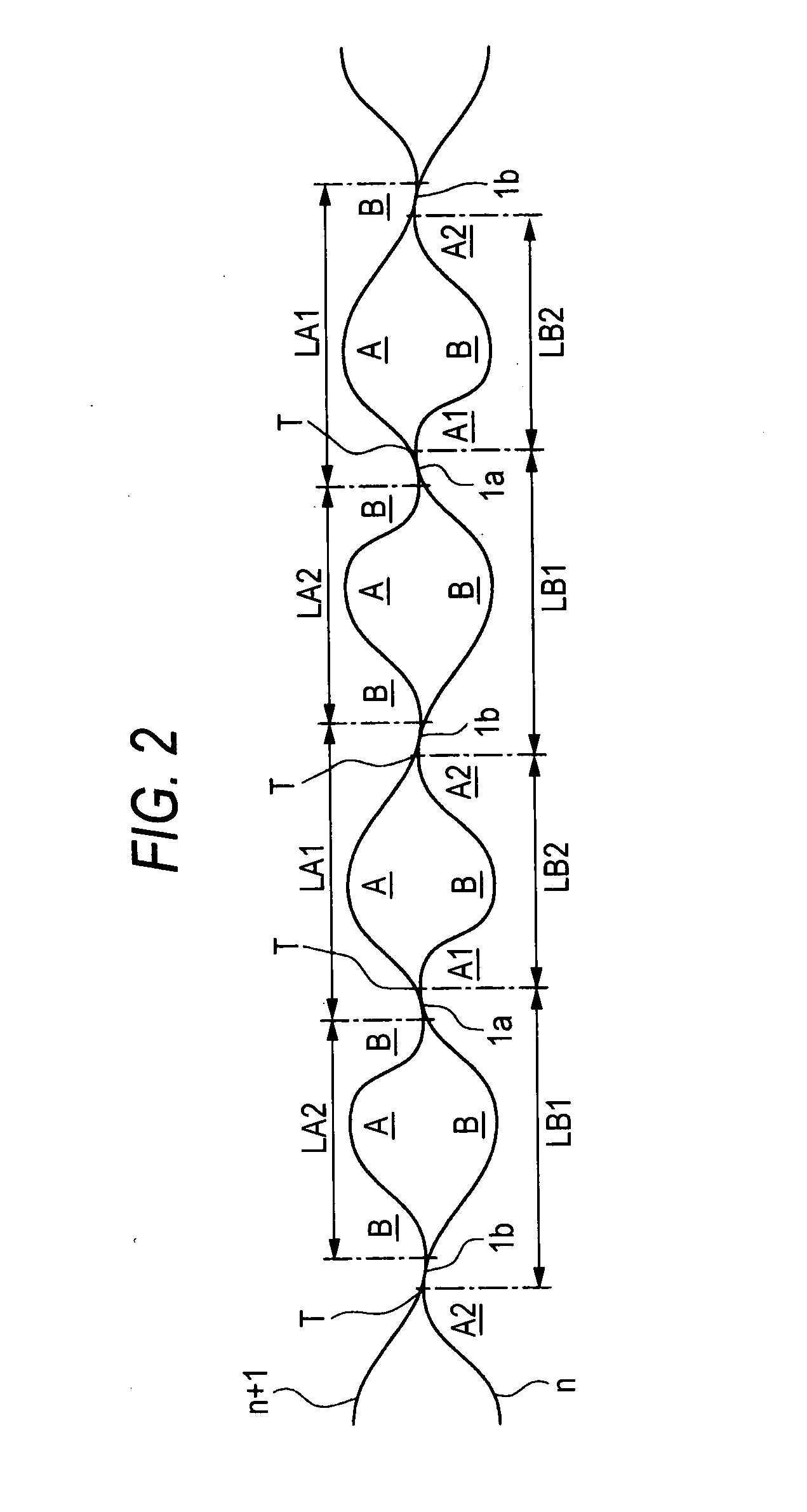 Wave coil spring