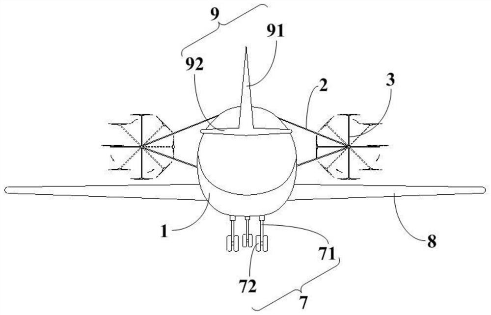 Flapping-wing-like device capable of simultaneously generating thrust and lift force