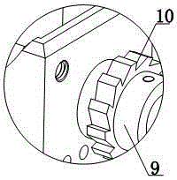 Driving mechanism for winding wheel for newspaper