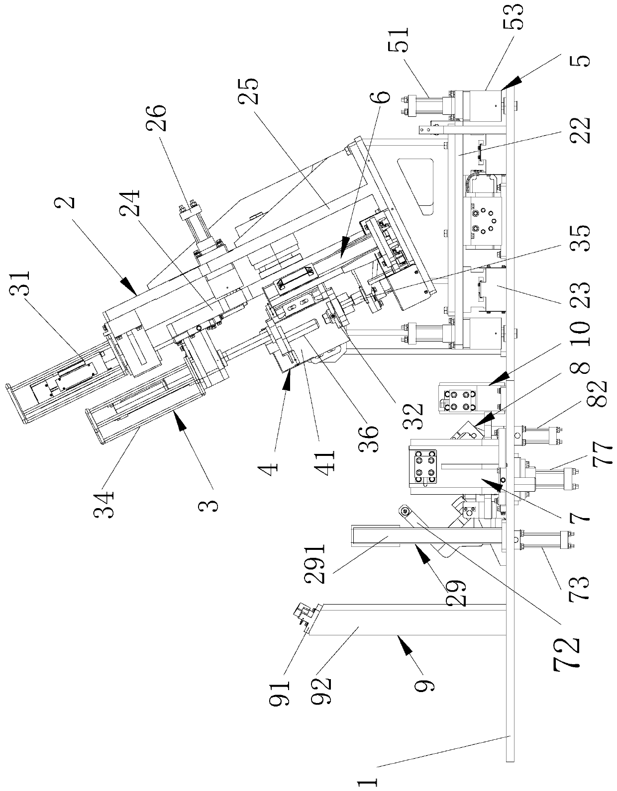 Car frame front tube shaping device