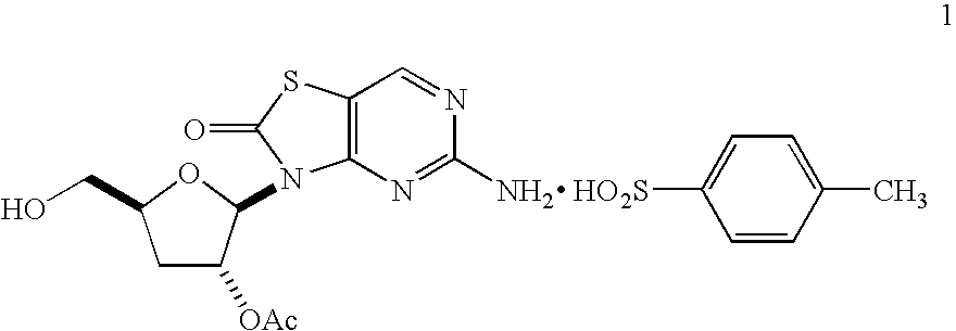 P-toluene sulfonic acid salt of 5-amino-3-(2′-O-acetyl-3′-deoxy-β-D-ribofuranosyl)-3H-thiazole[4,5-d]pyrimidine-2-one and methods for preparation