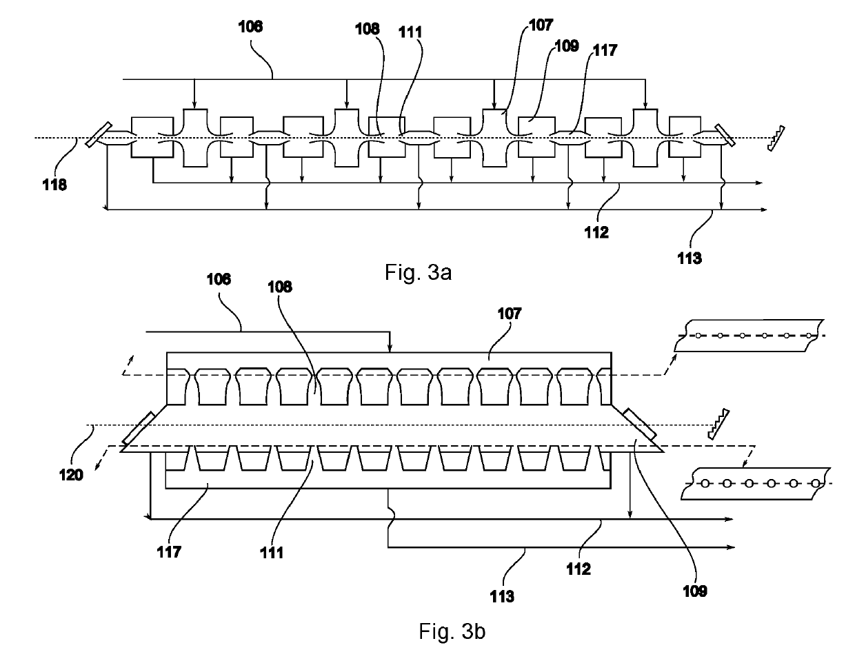 Process and apparatus for condensation repressing isotope separation by laser activation