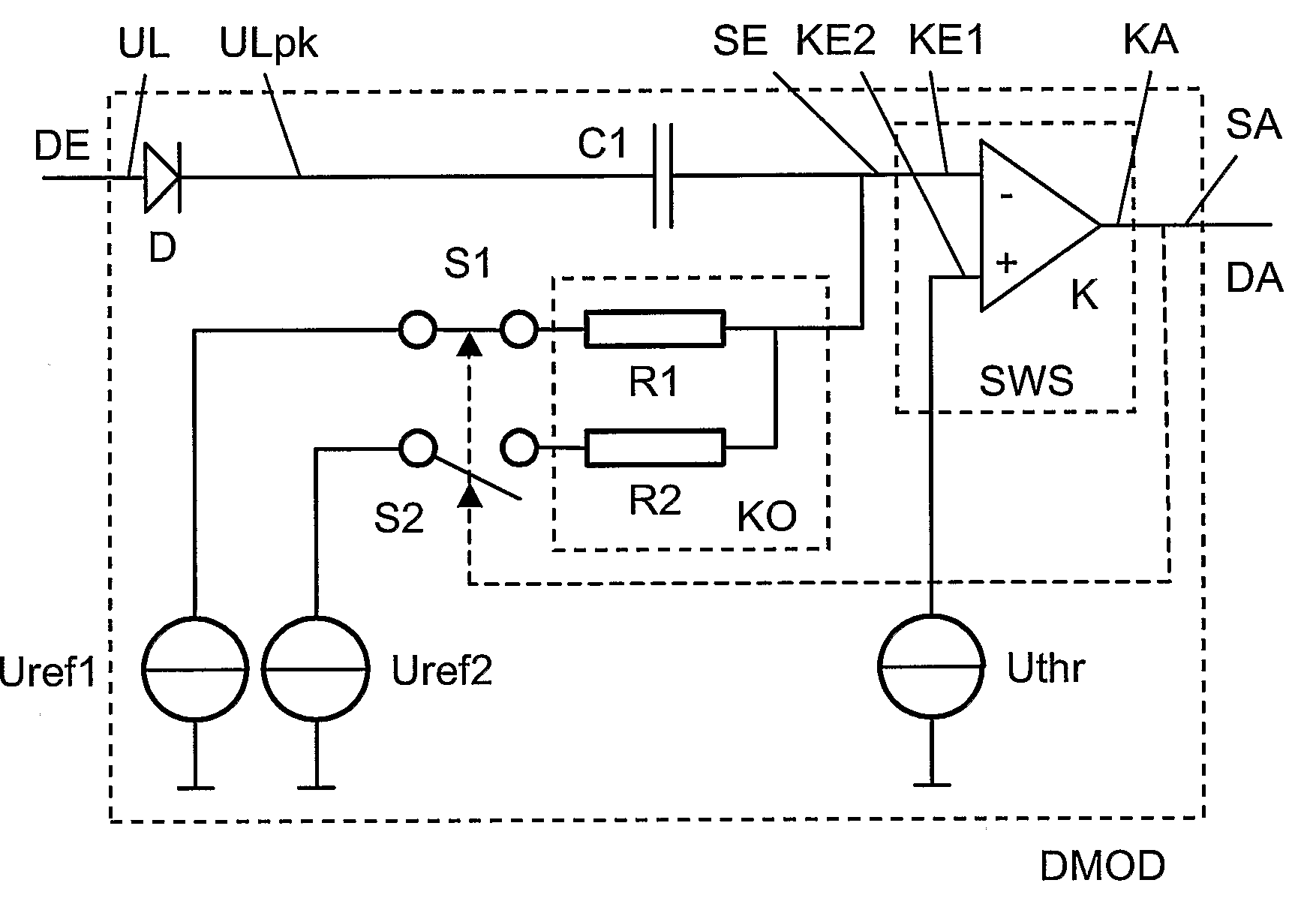 Demodulator for Amplitude-Modulated Signals
