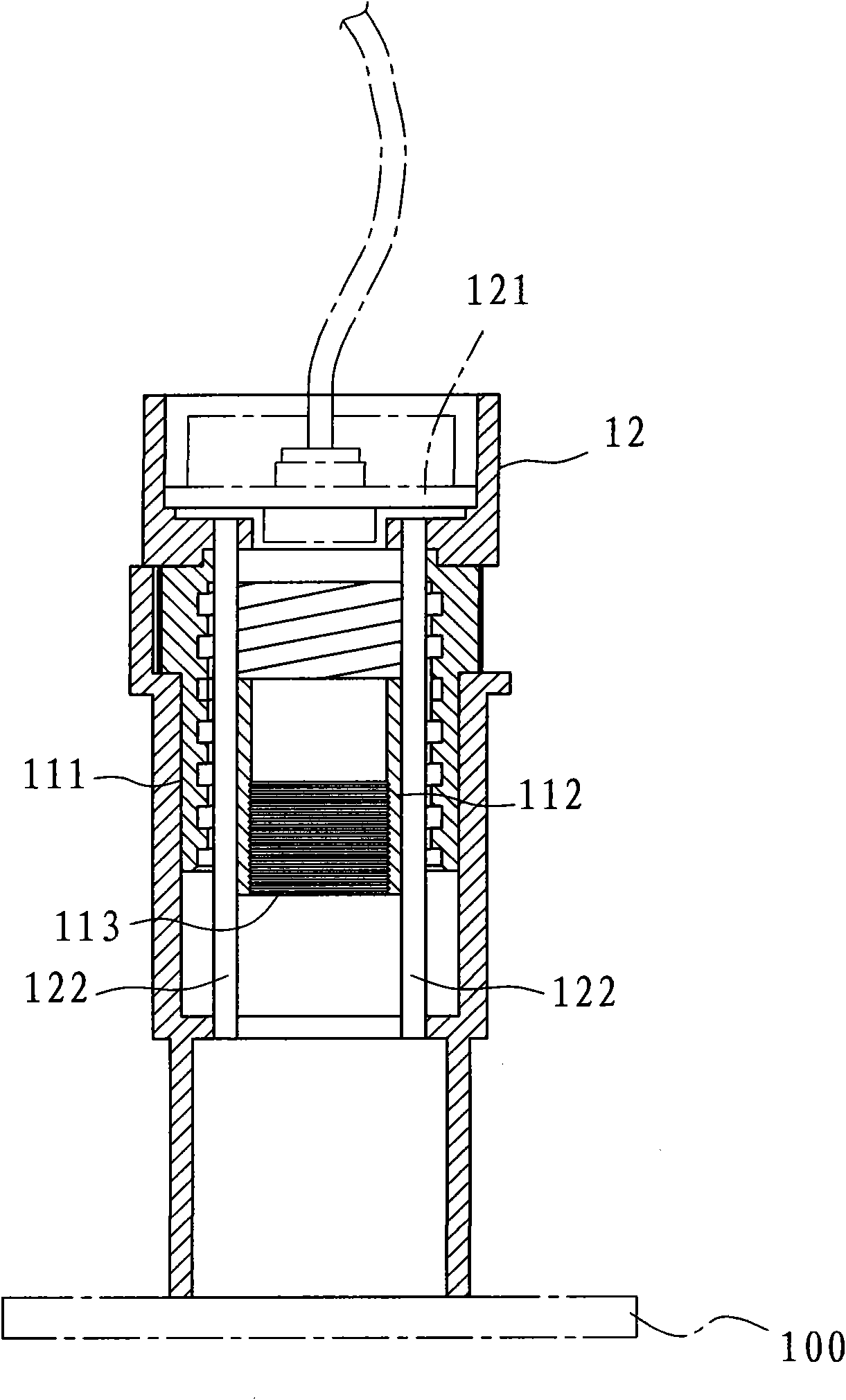 Microscope lens device with light guide function