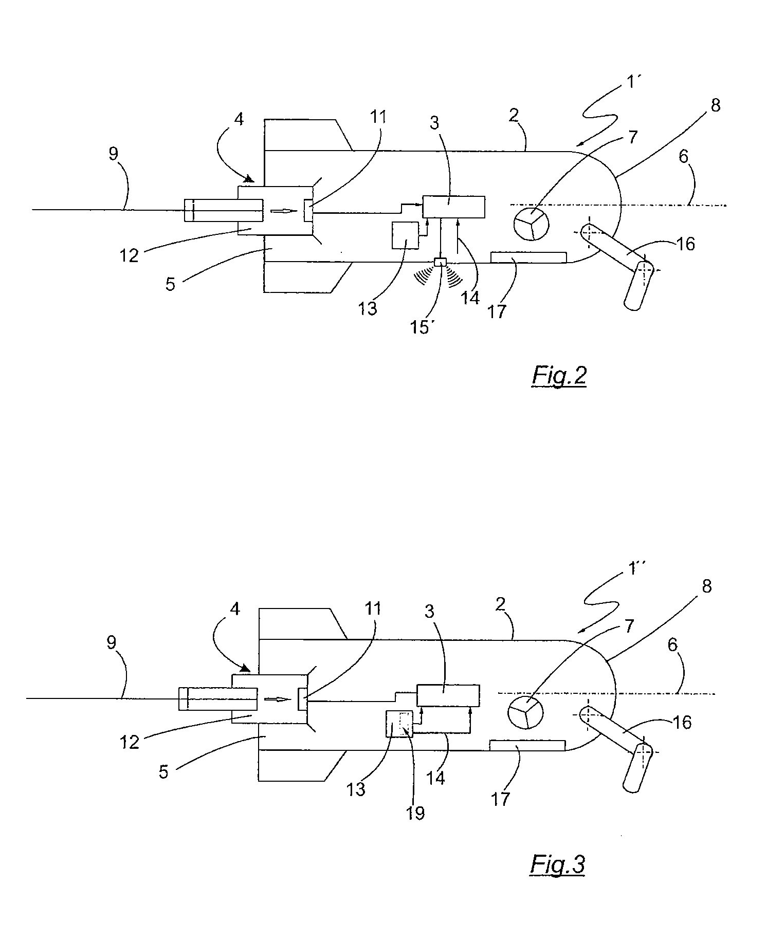 Unmanned underwater vehicle and method for operating an unmanned underwater vehicle