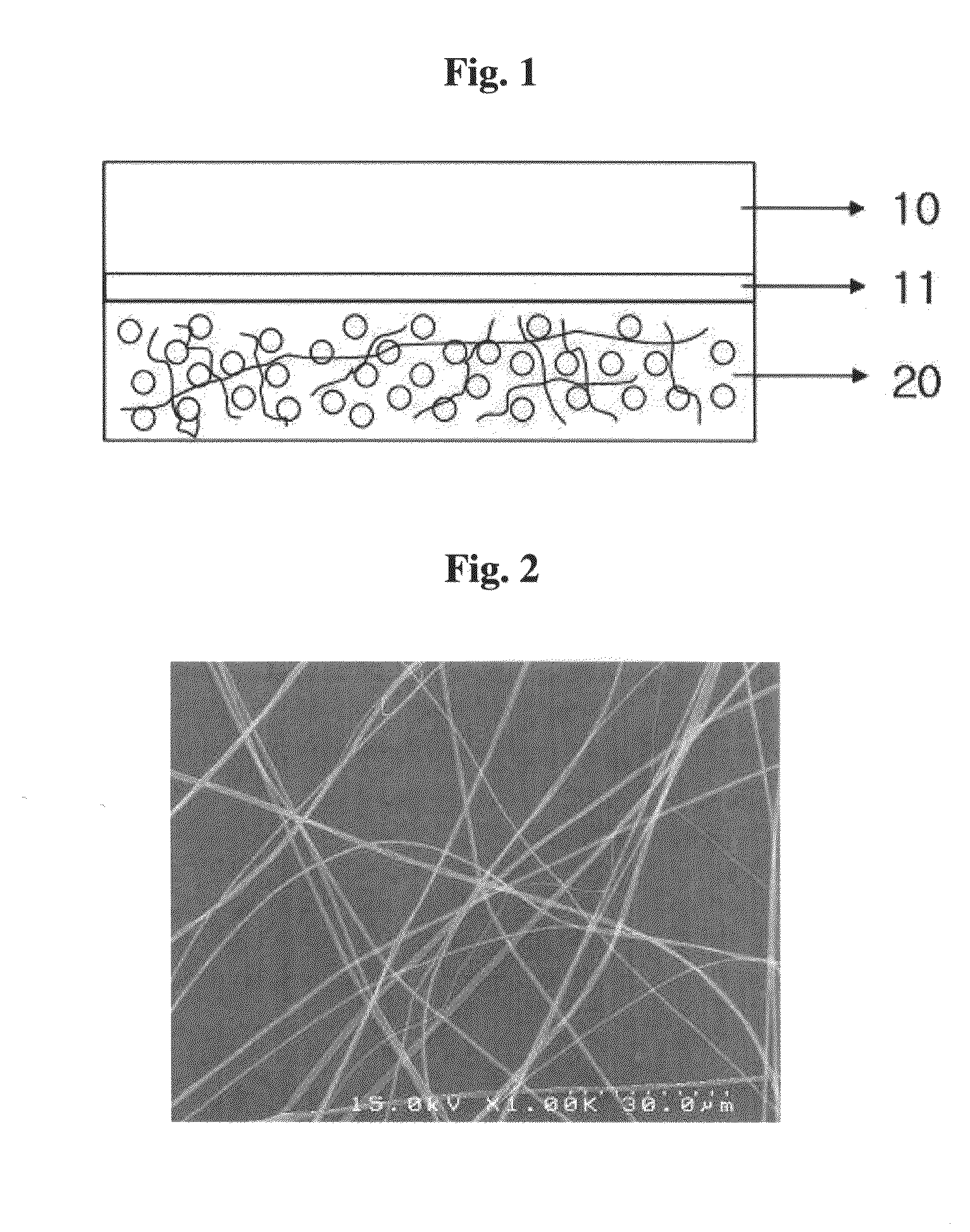 White and color photoexcitation light emitting sheet and method for the fabrication thereof