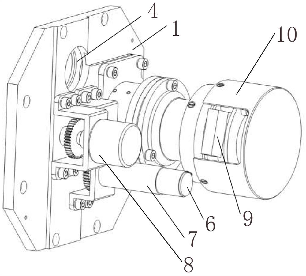 Space optical communication channel self-stabilizing device and method