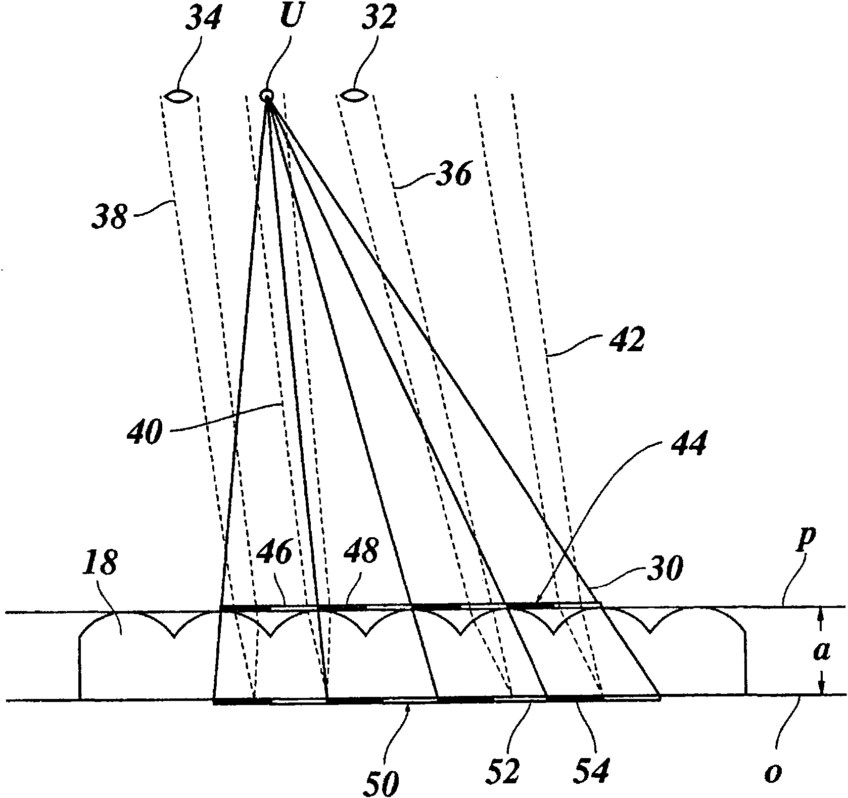 Autostereoscopic system