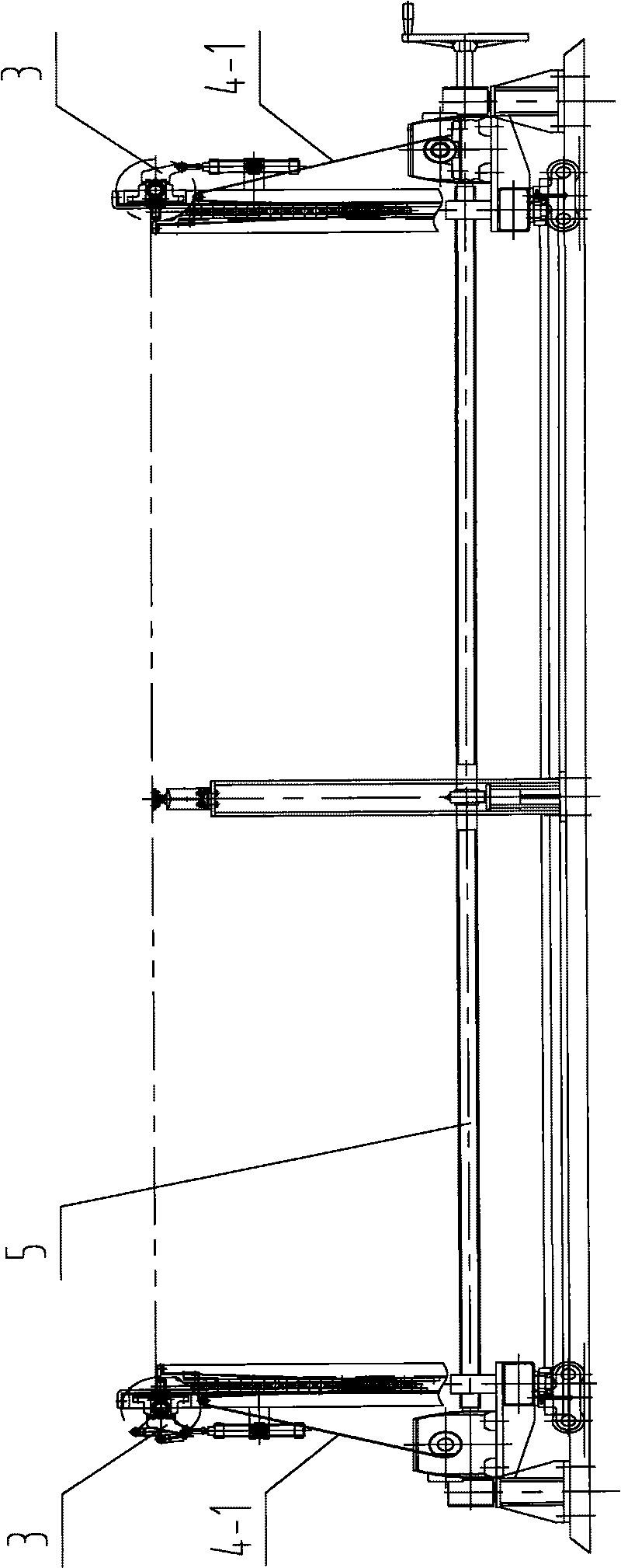 Automatic collecting device of thin-wall U-shaped steel pipe and collecting method