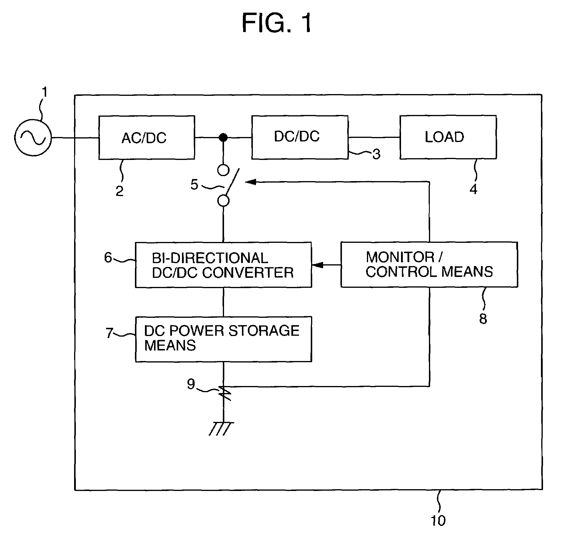 DC backup power supply device and method for diagnosing the same