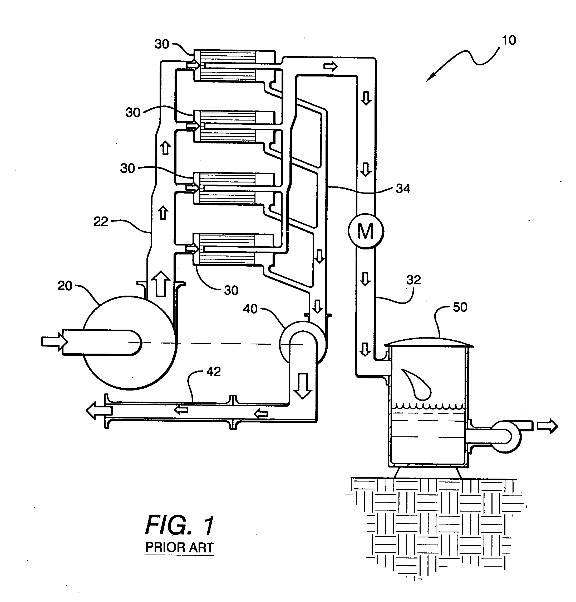 Filtration system with anti-telescoping device