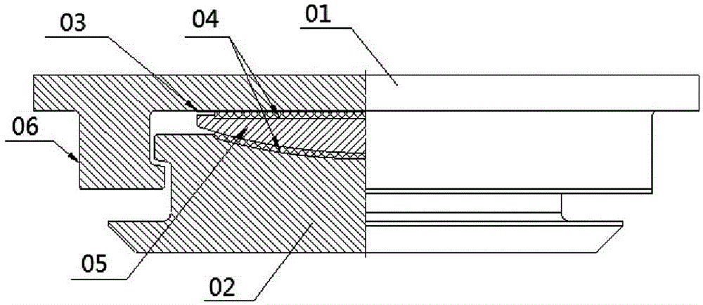 A Split Type One-way Sliding Hinge Bearing