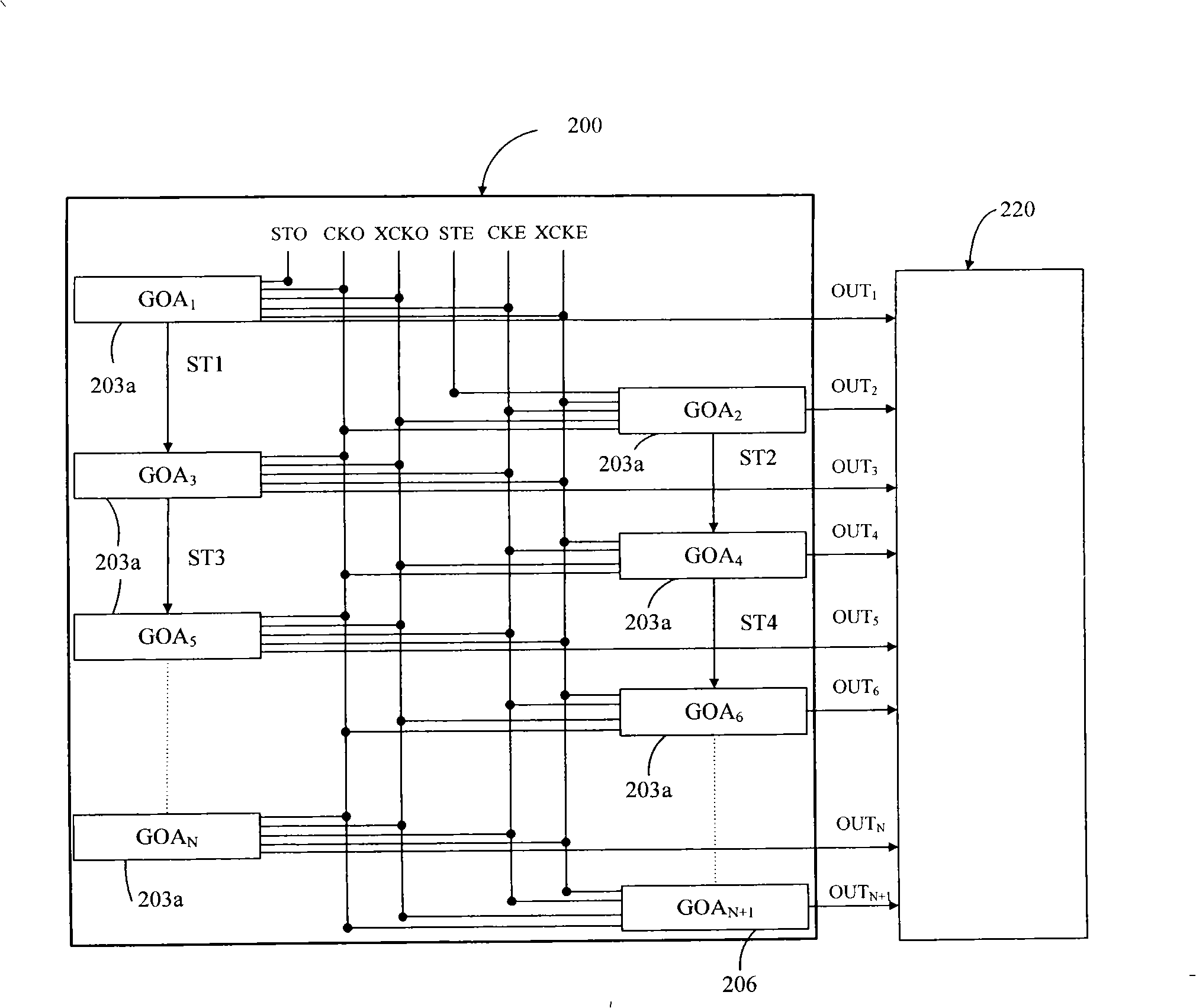 Shift buffer capable of reducing frequency coupling effect and shift buffer unit