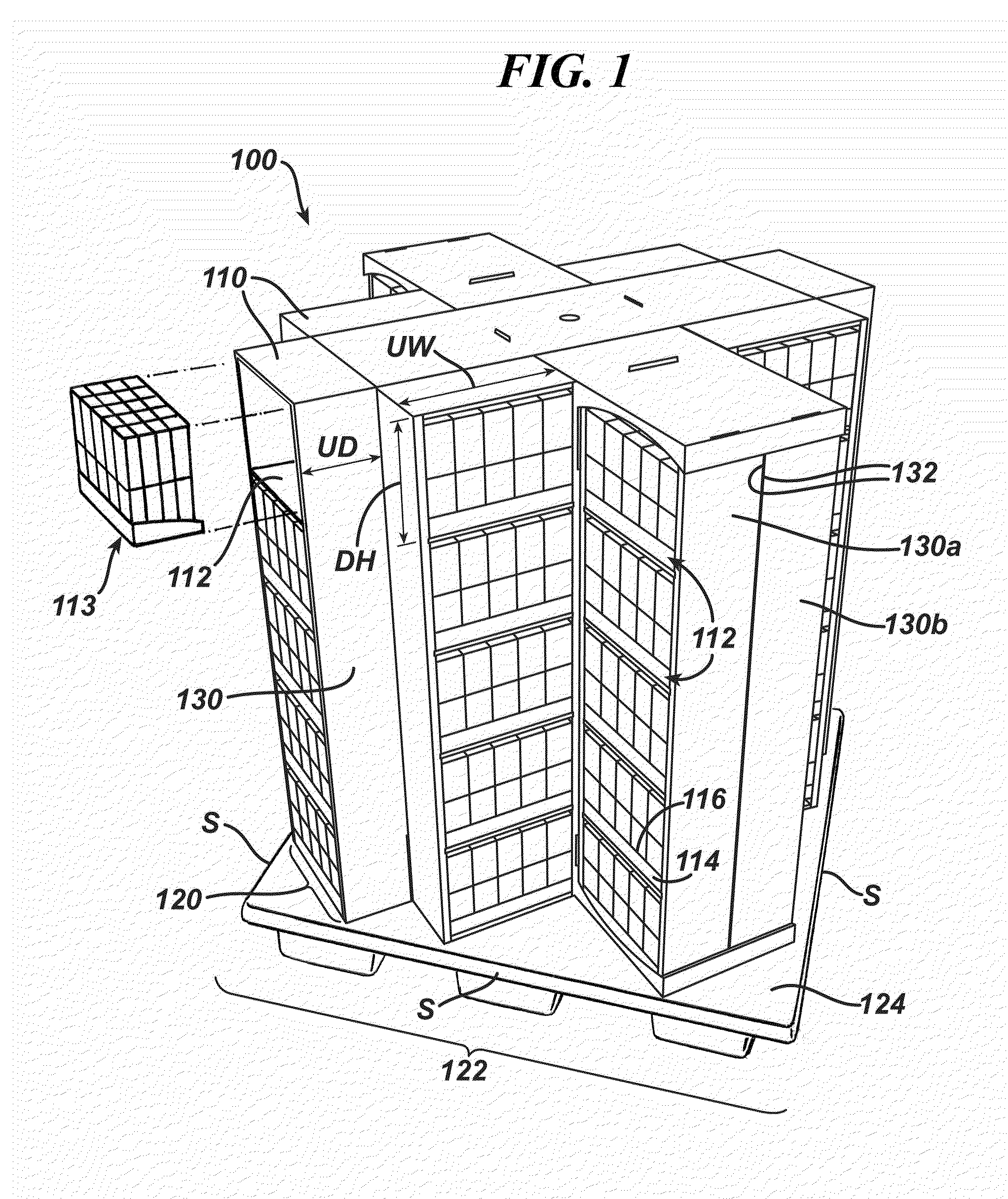 Method Of Shipping and Displaying Products For Sale To Consumers And Associated Product Display