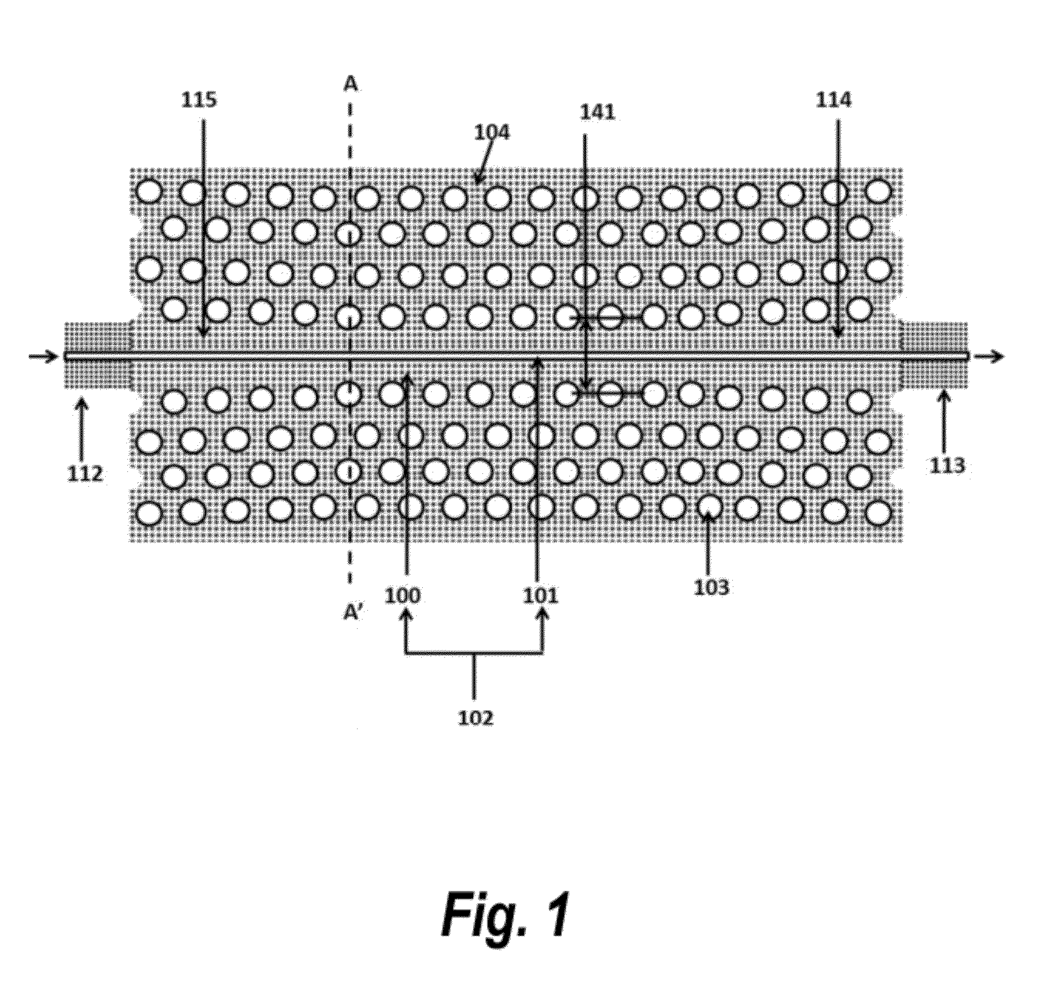 Method for the Chip-Integrated Spectroscopic Identification of Solids, Liquids, and Gases