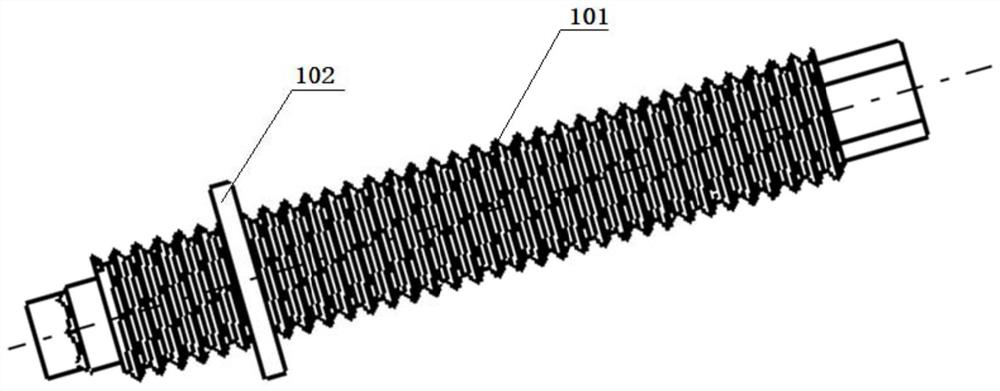 A tolerance adjusting device and an installation structure for concealing a door handle