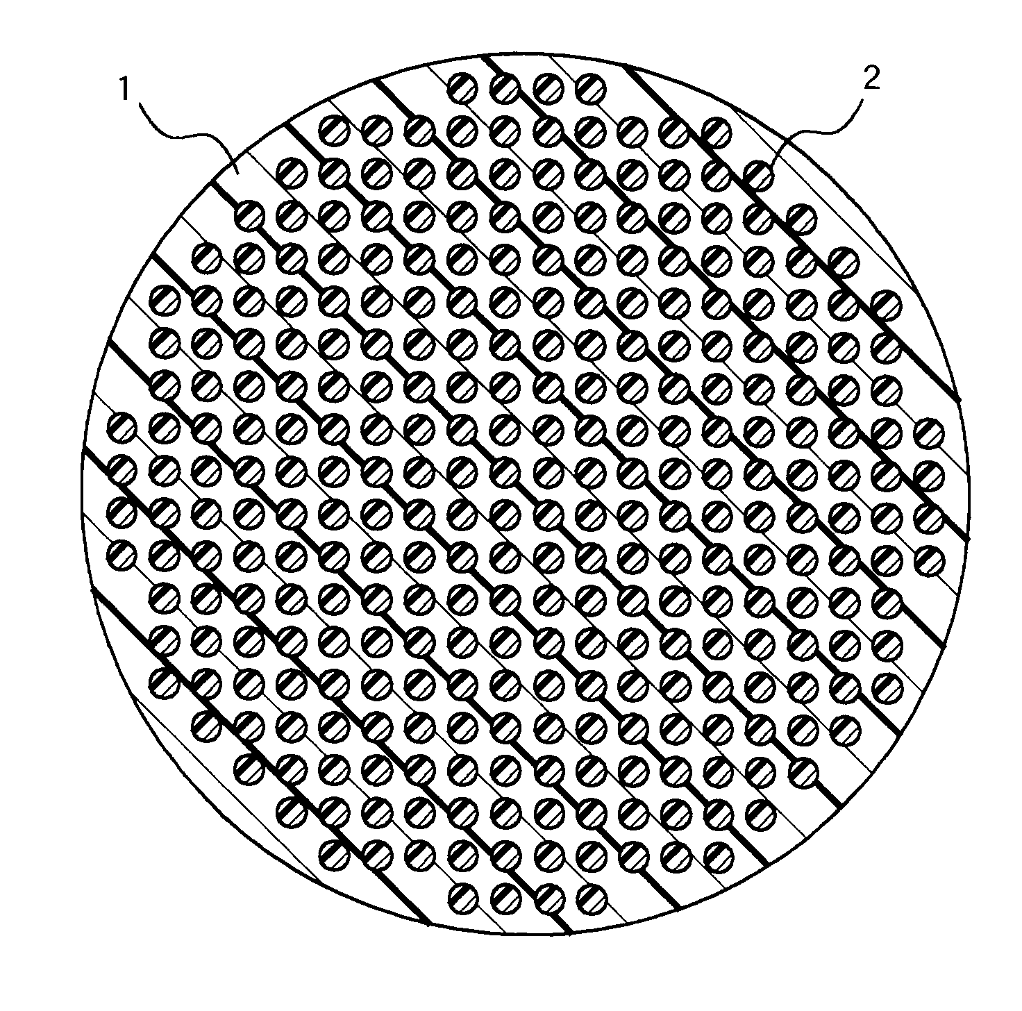 Filter material and method for producing the same