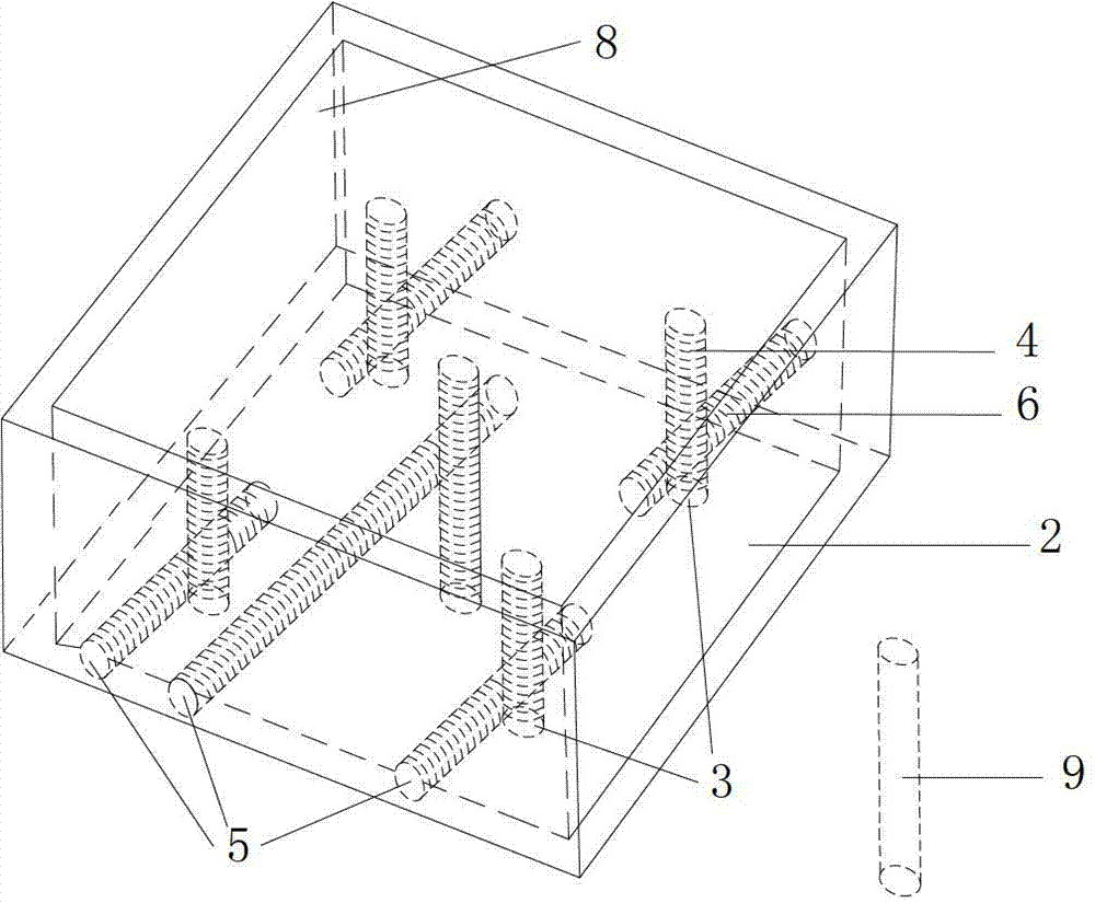 Experimental method and apparatus for shearing of structural surface of columnar jointing
