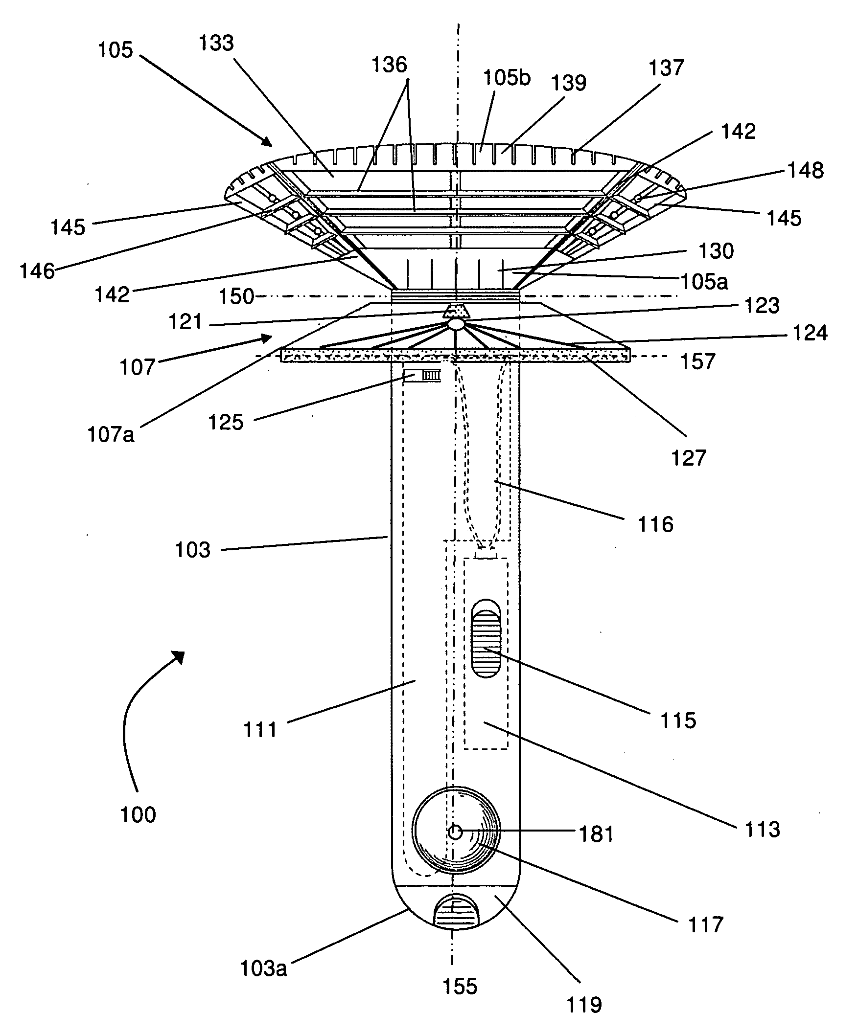 Multi-blade fan razor