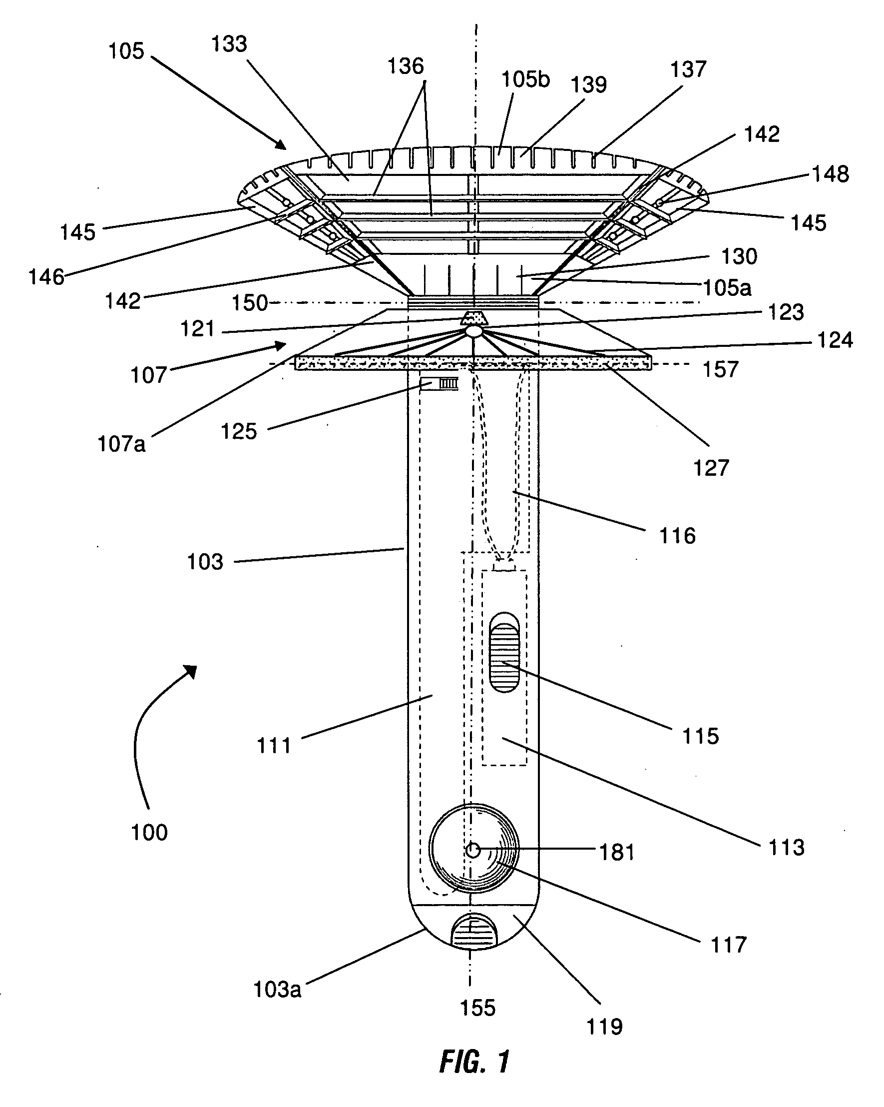 Multi-blade fan razor