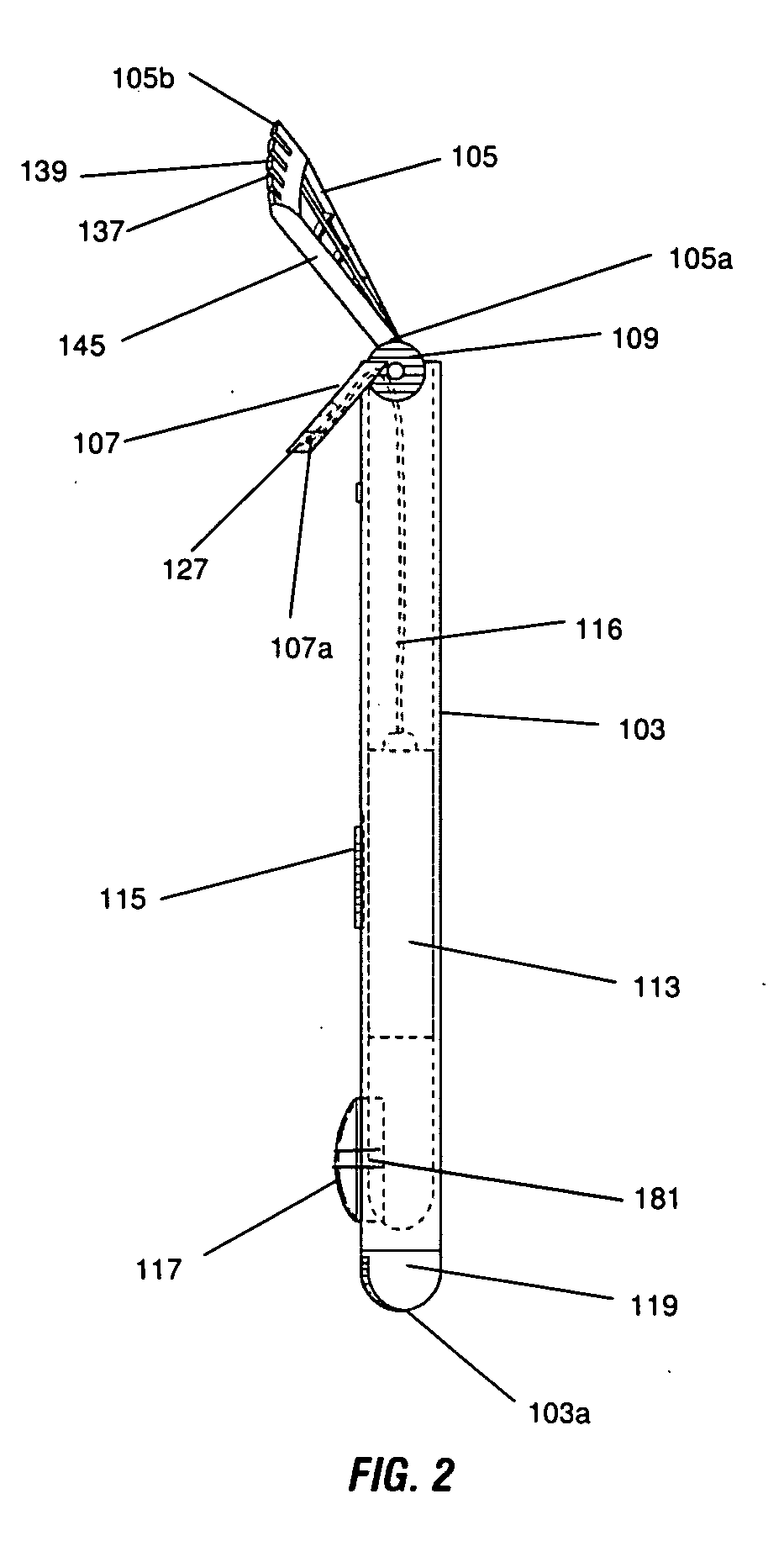 Multi-blade fan razor