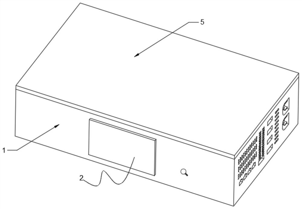 Database bearing device for data quality processing