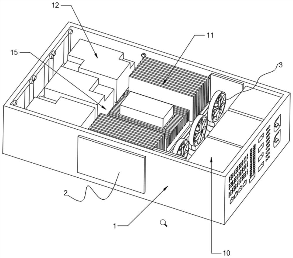 Database bearing device for data quality processing