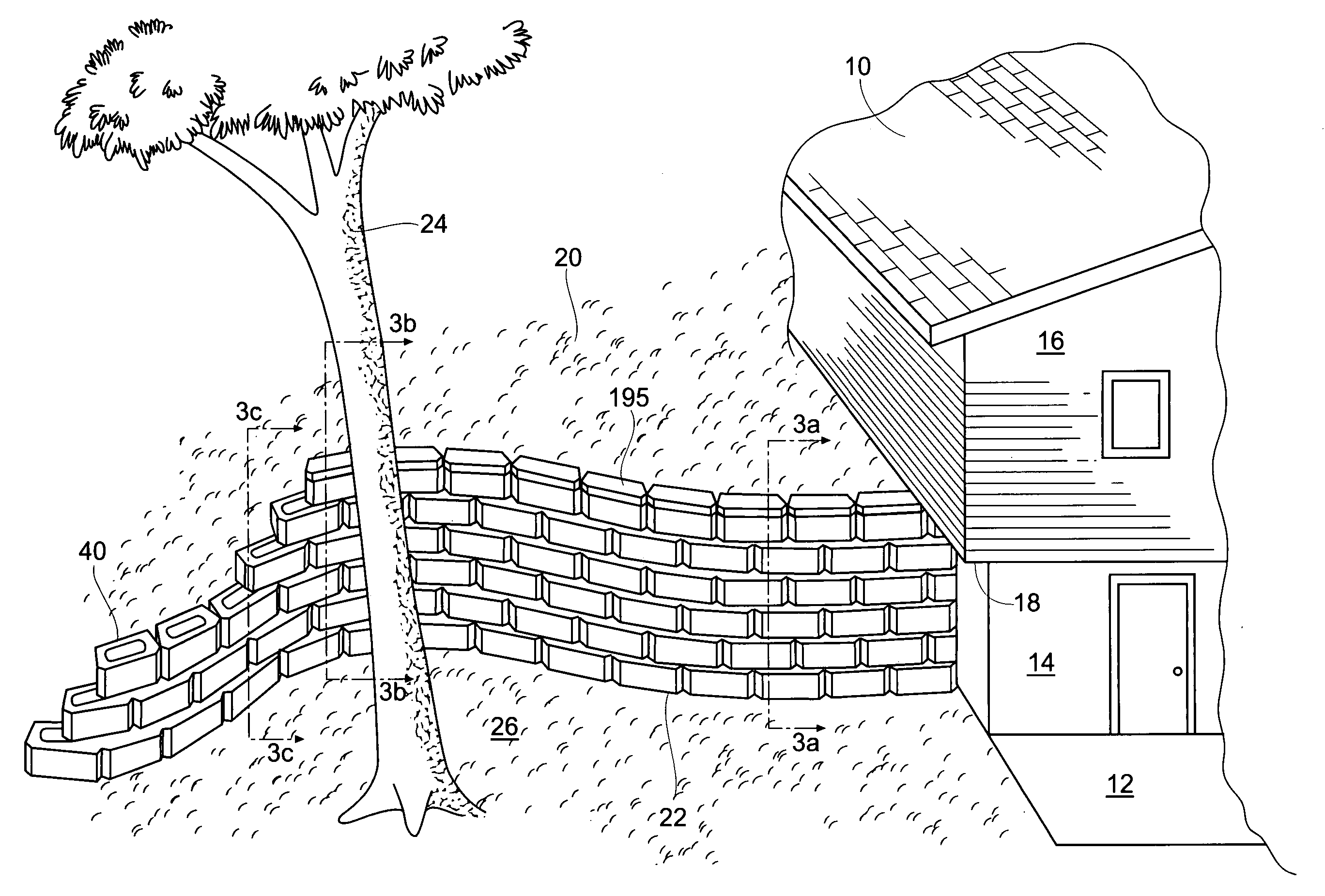 Interlocking masonry wall block