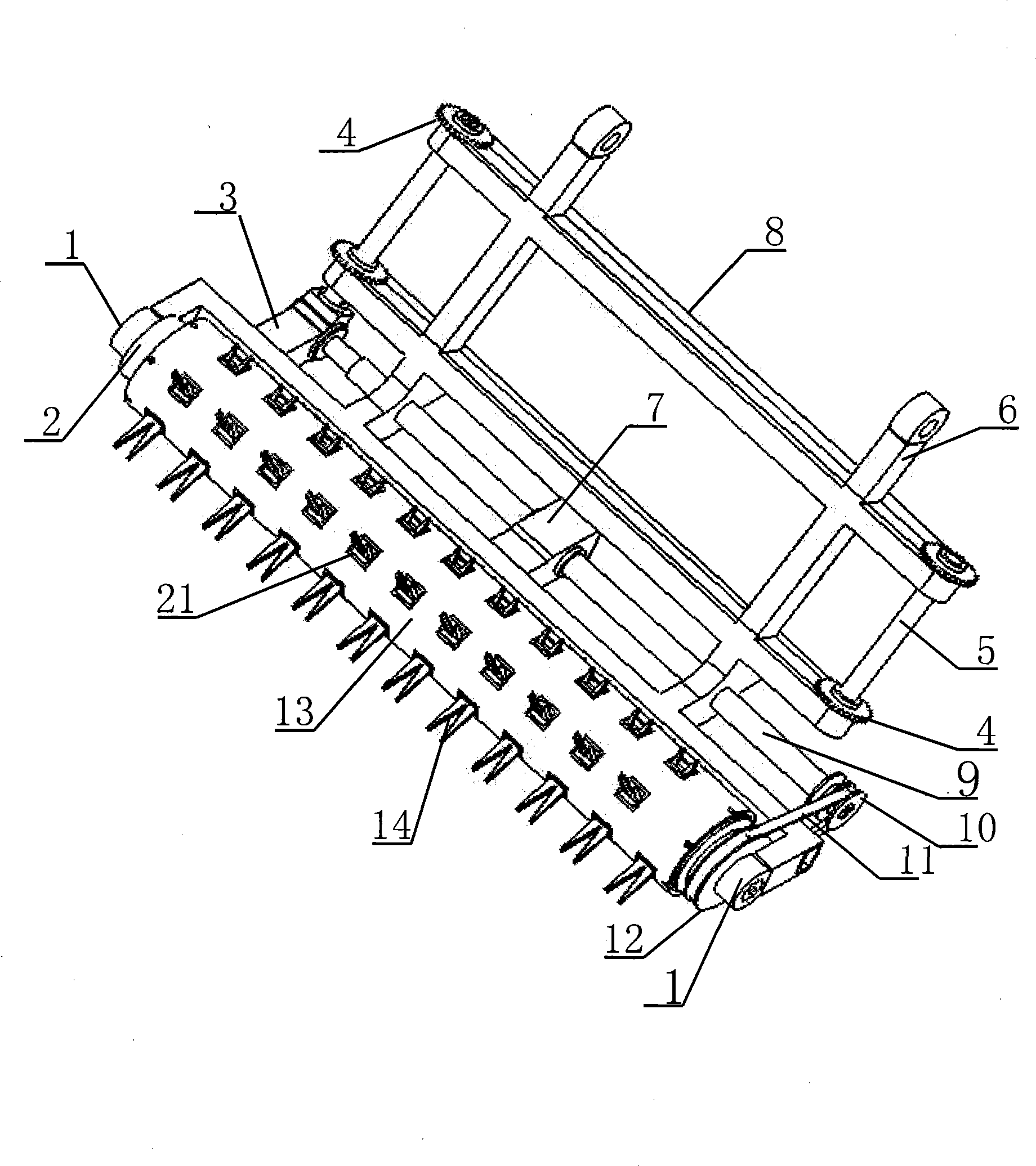 Cotton stalk puller