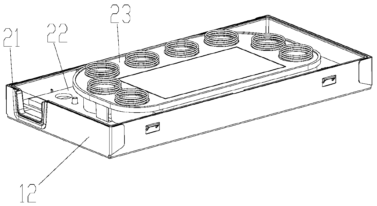 Water heater wire box, face cover assembling structure and water heater