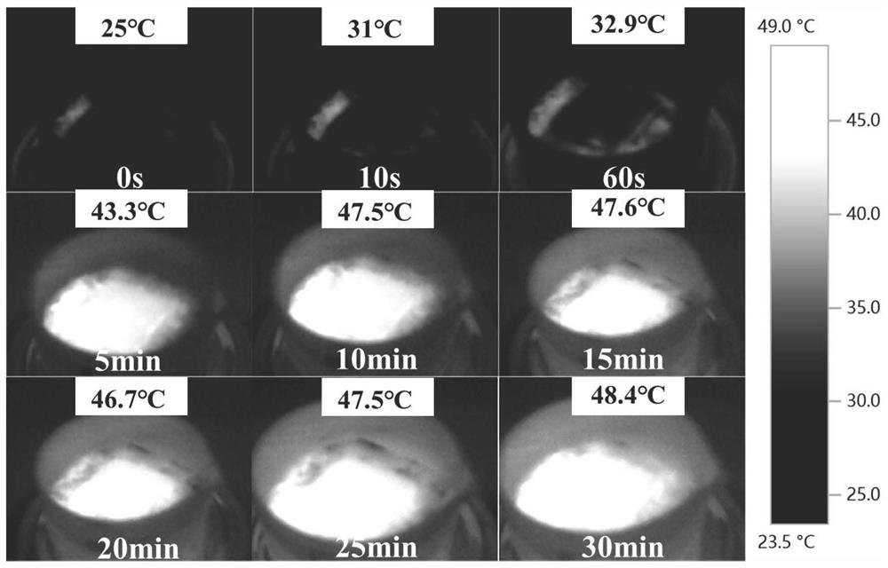 A low-cost photothermal material based on solar interface evaporation and its preparation method