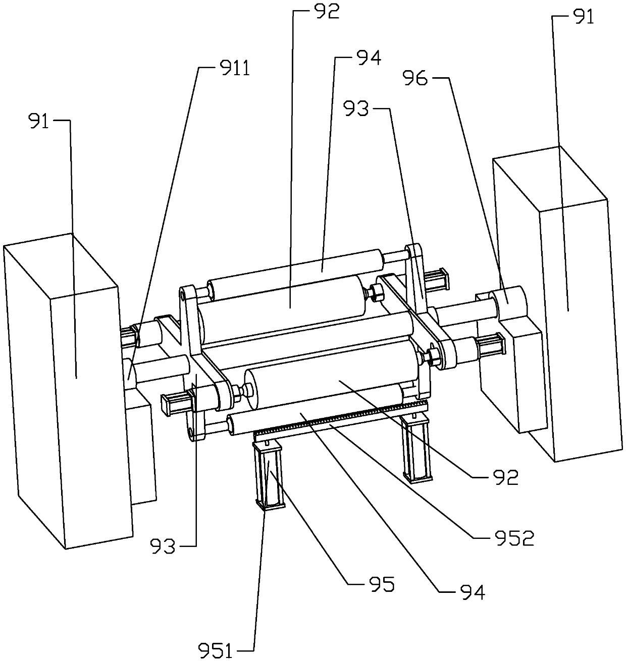 Automatic composite film processing machine