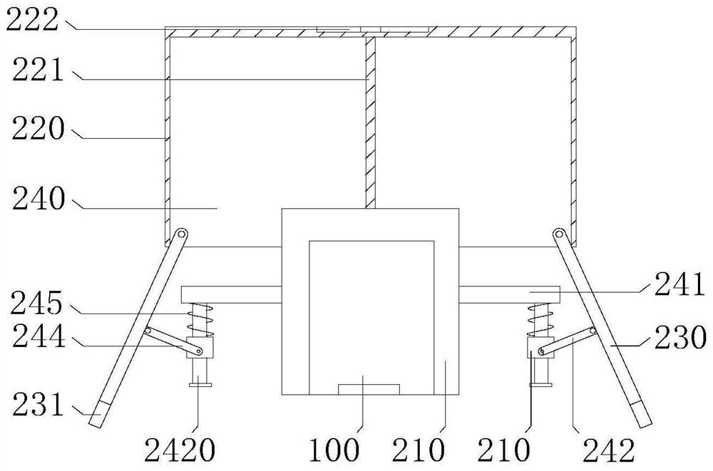 Anti-interference device of broadband radiometer