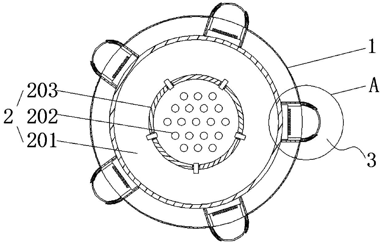 Pressure reducer for racing heart