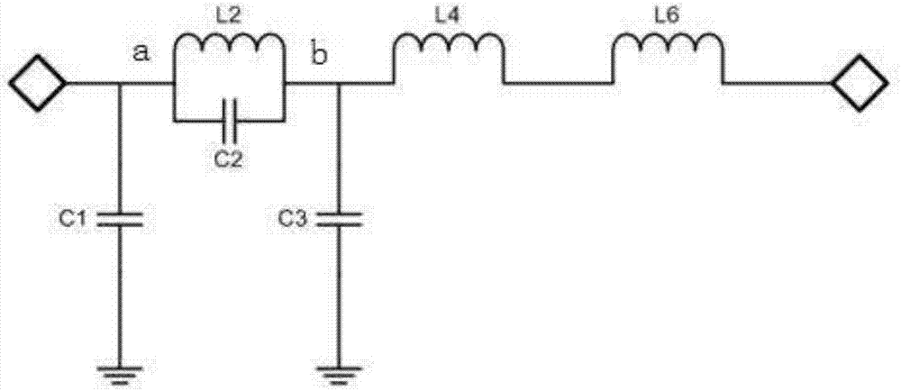 Miniature multilayer ceramic low pass filter