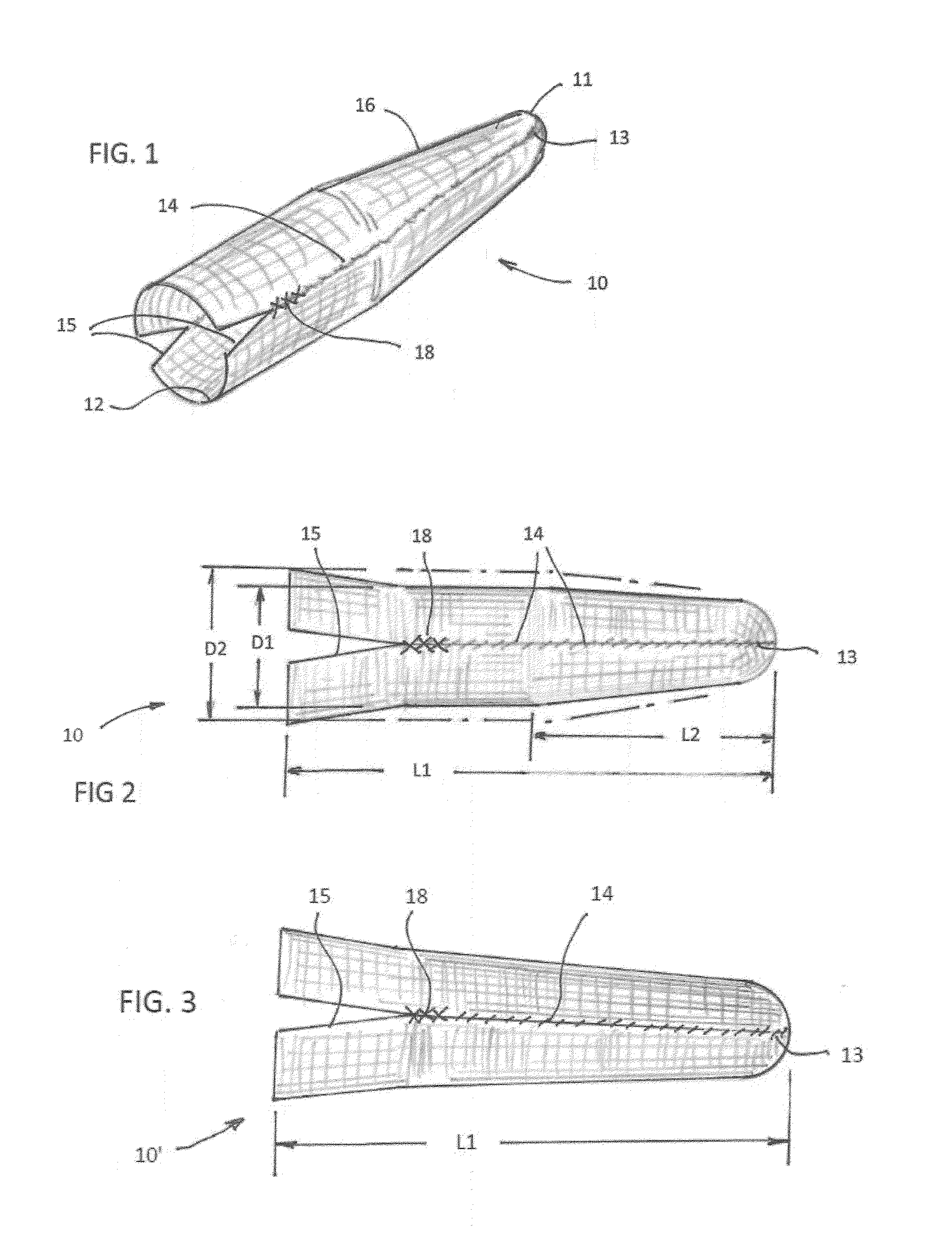 Latex-Free Finger Gauze Device For Cleaning And Drying The Ears