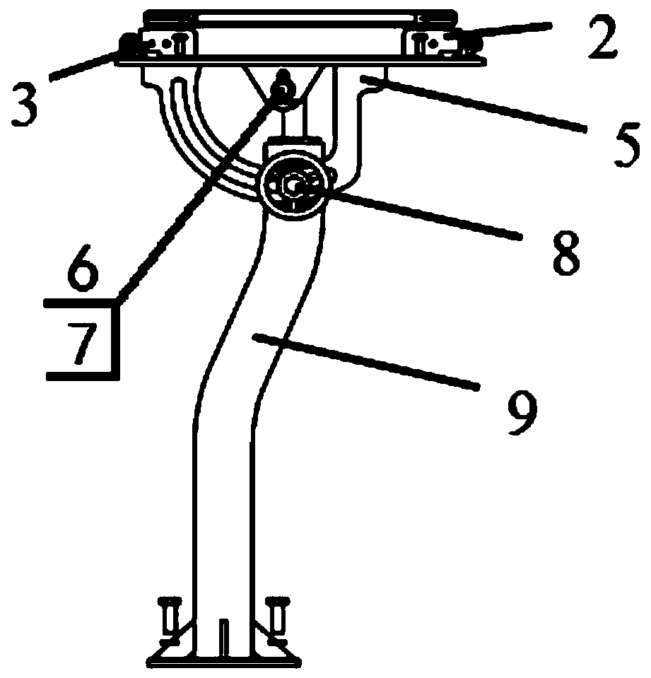 Vehicle-mounted reinforced notebook computer fixing device