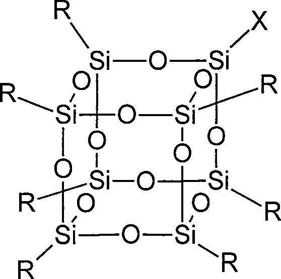Synthesis method of multi-amino polyhedral oligomeric silsesquioxanes