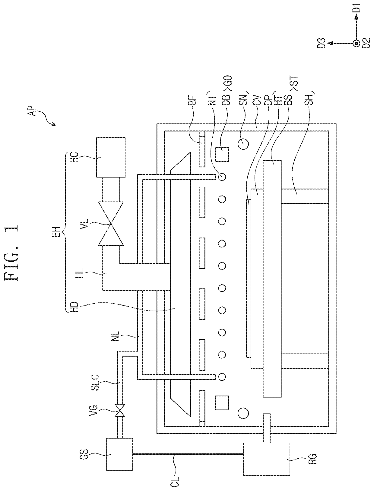 Bake system and method of fabricating display device using the same
