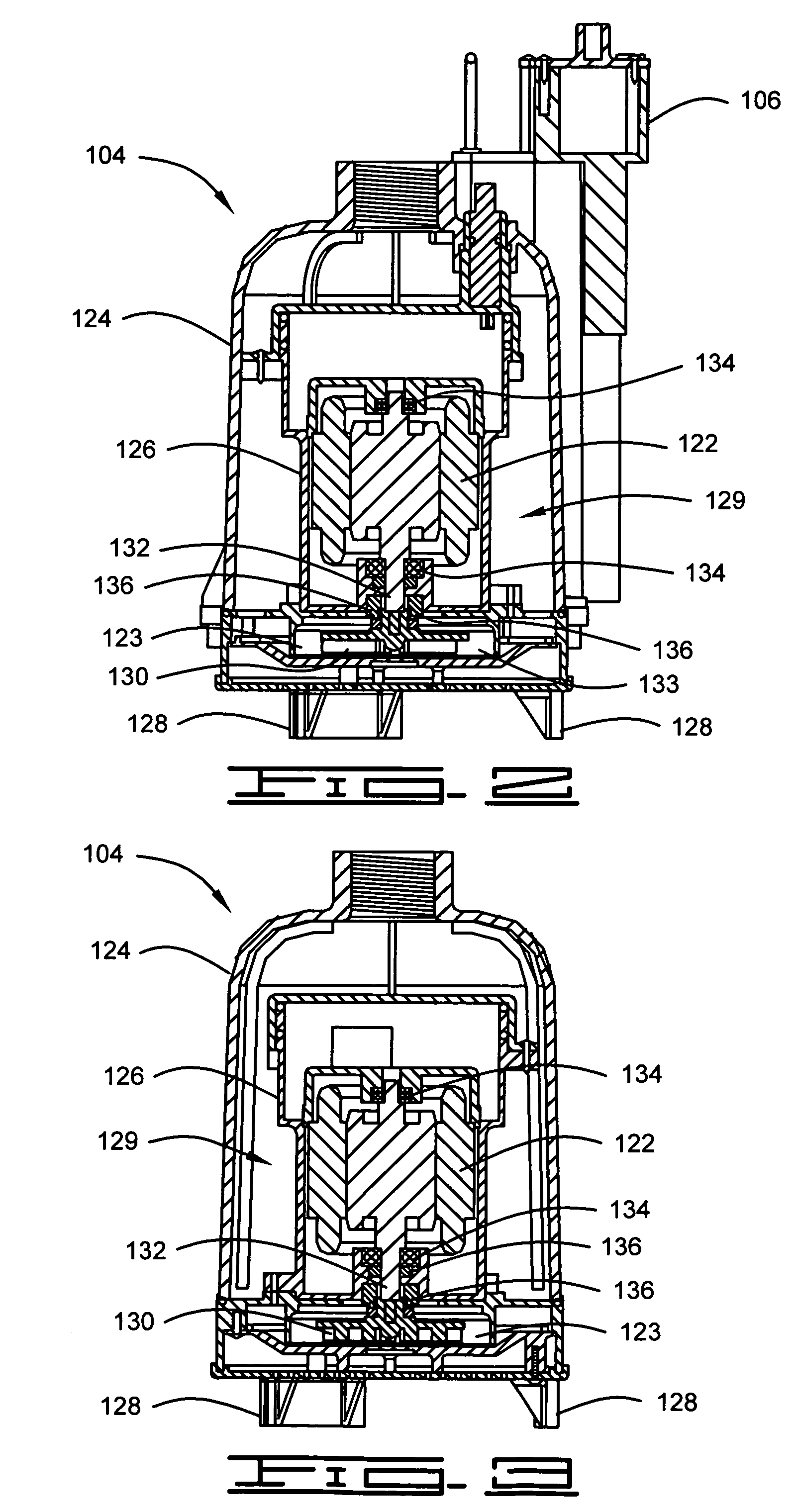Automatic liquid collection and disposal assembly