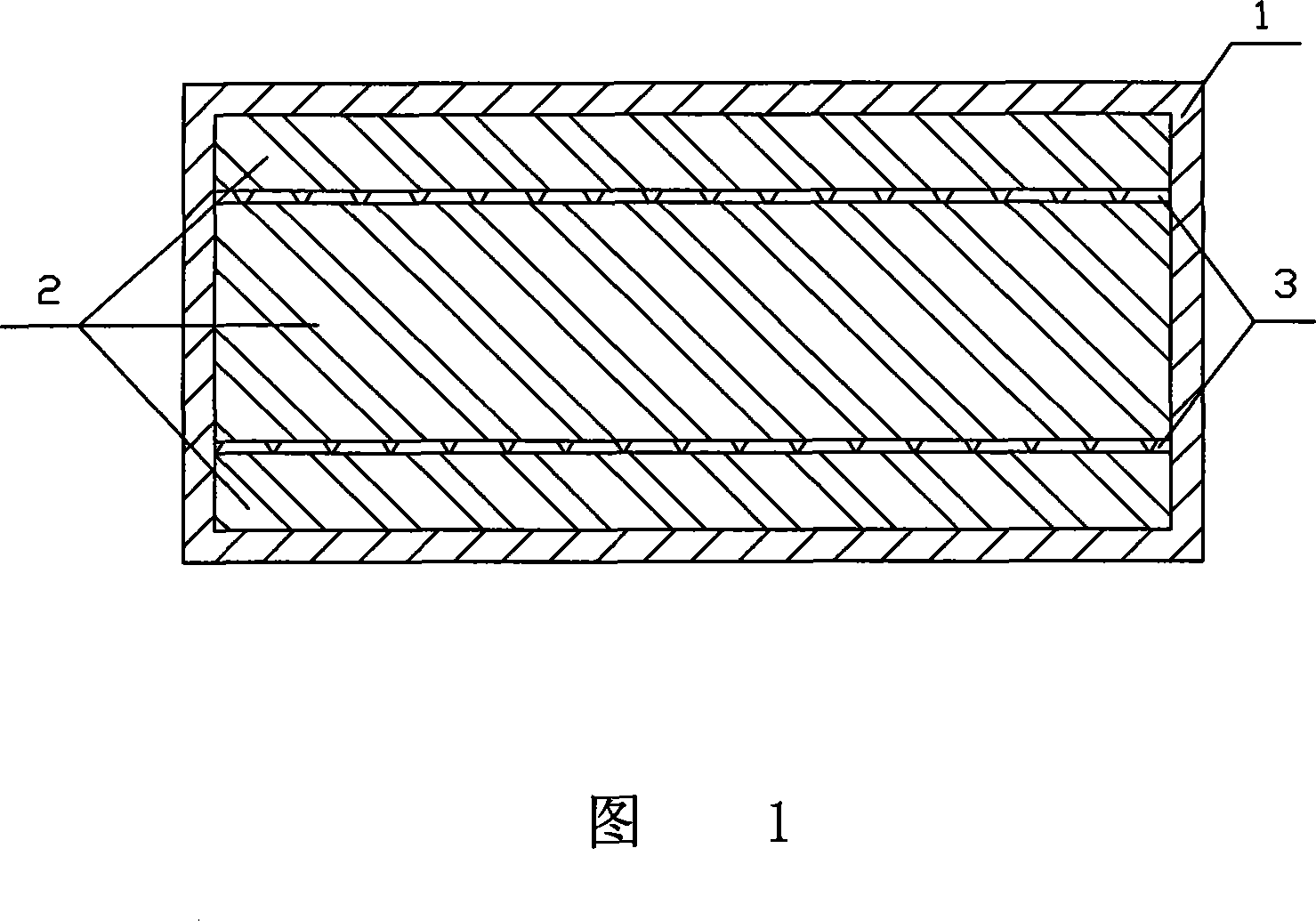 Molded rubber clad plate and method for preparing same