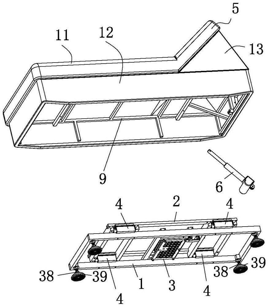 A multifunctional low noise vibration structure