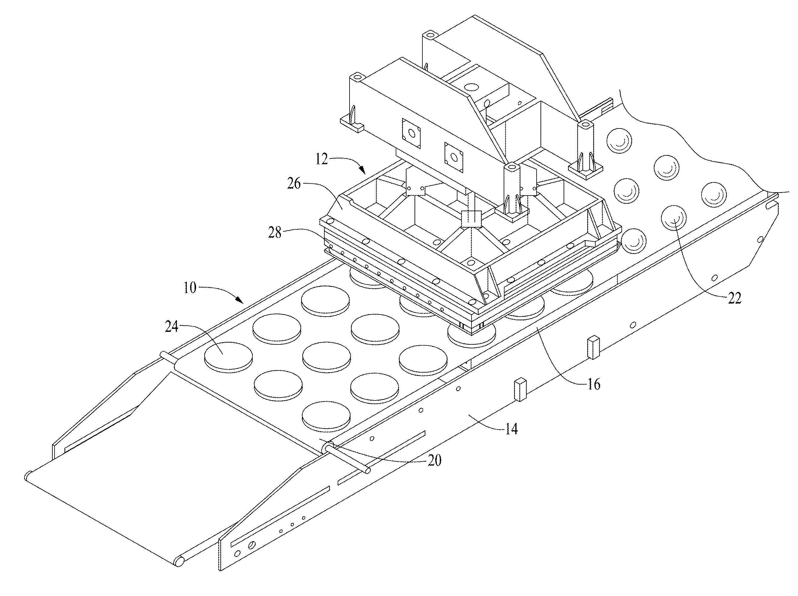 Vacuum Pressing Platen Assembly and Method for Adjustment