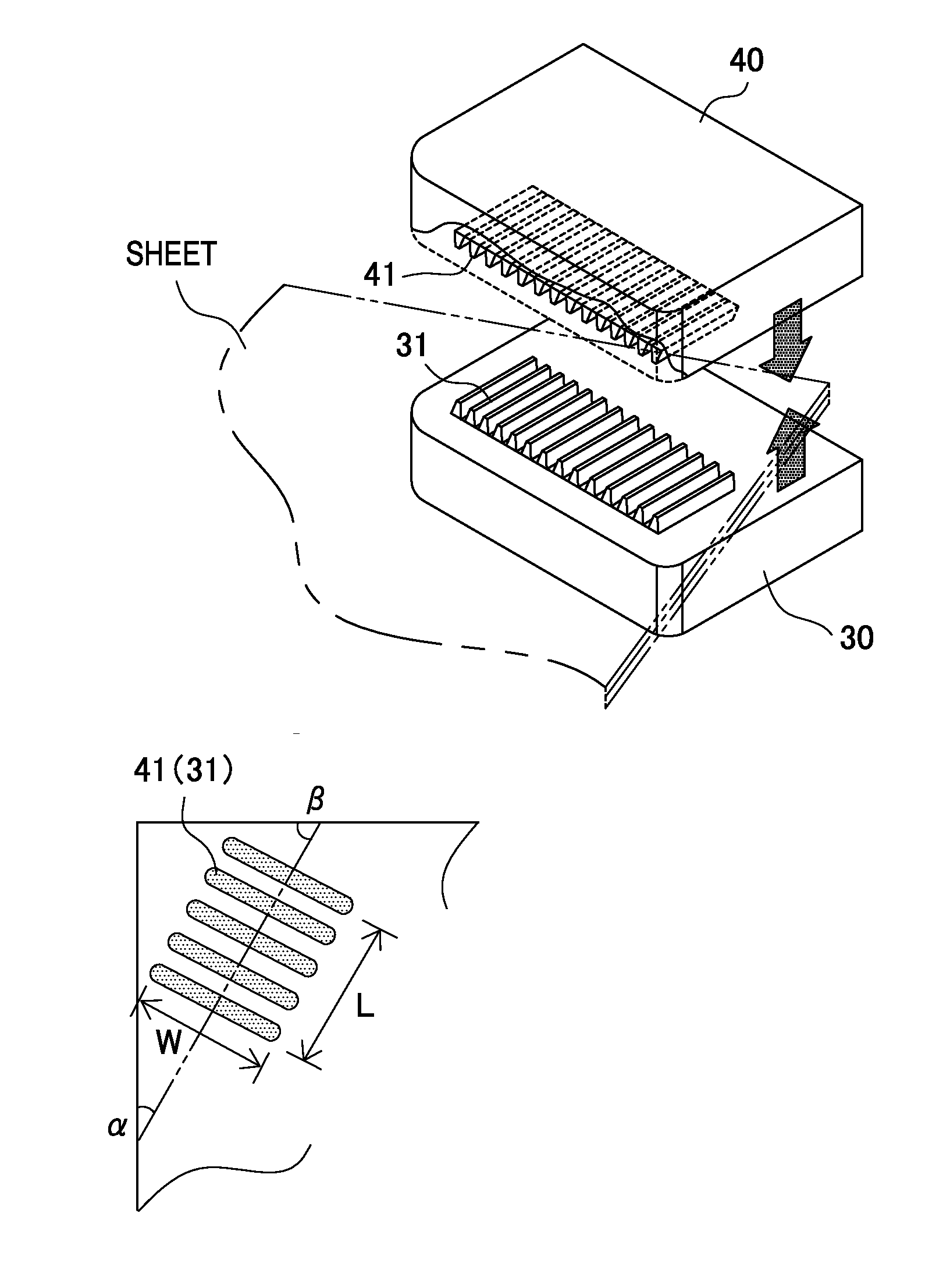 Apparatus for performing binding processing on sheets and post-processing apparatus provided with the same
