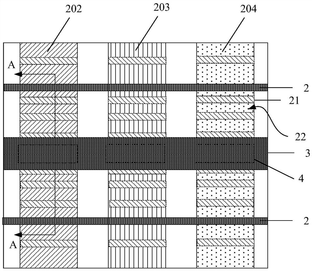 Display substrate, display panel and display device