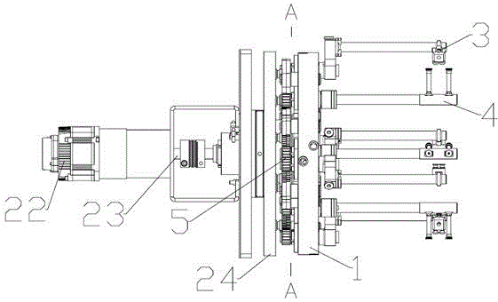 Boxing machine paper box opening method and paper box opening mechanism