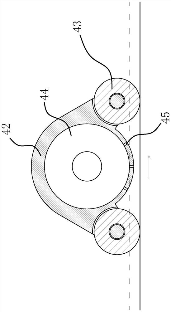 A dyeing device for functional textile fabrics